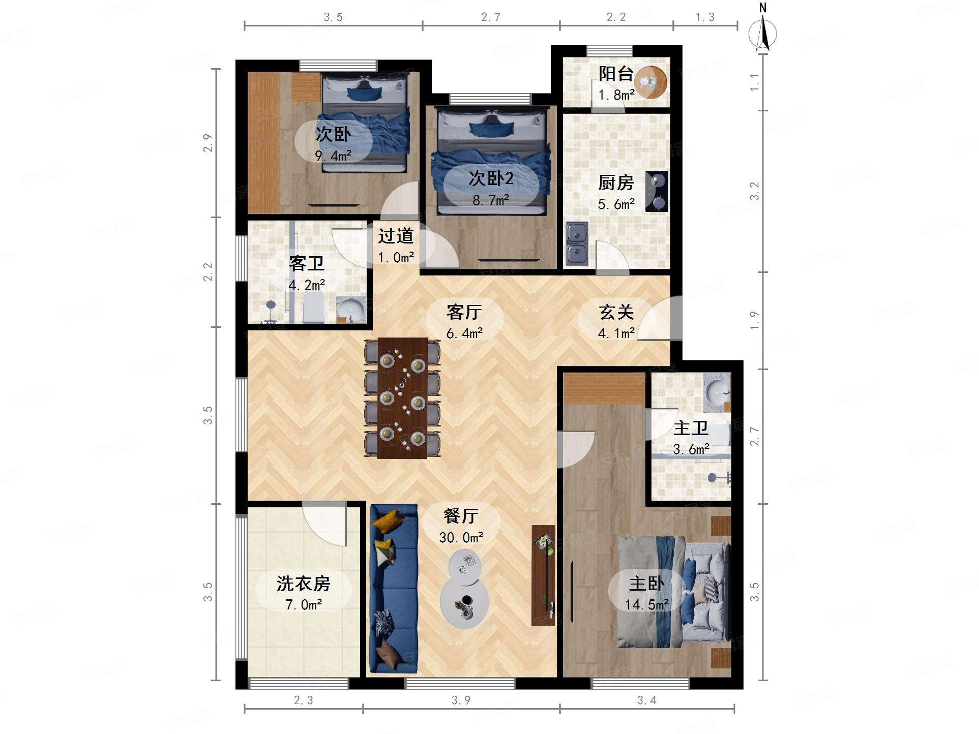 燕宇家园艺术户型适合刚需客户可贷款