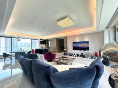 厦门湖里湖里万达五缘湾高端小区大平层一梯一户双面海景落地窗出租房源真实图片