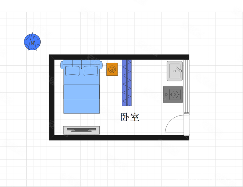 琉璃巷小区1室0厅0卫15㎡西北178万