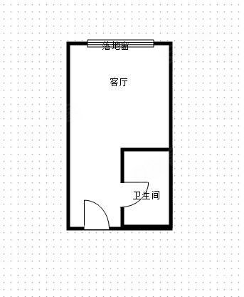 荣和悦澜山(商住楼)1室1厅1卫40㎡南北35万