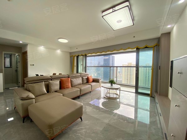 深圳罗湖布心粤海城天河城楼上公寓,大平层137平4房2卫,图片实拍,看房