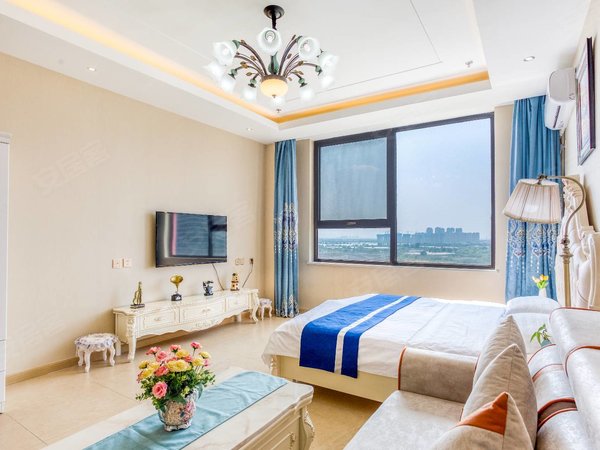 营口鲅鱼圈山海广场金泰城白鲸公馆白鲸公馆精装一室,拎包即住出租