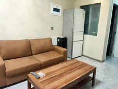 德阳旌阳黄河片区万达公寓     精装电梯一室，密码锁，拎包入住。长租120出租房源真实图片