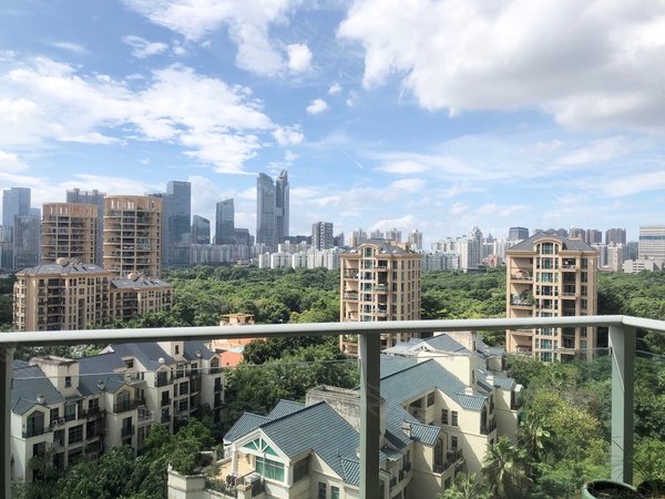 深圳福田香蜜湖熙园香蜜湖熙园精装三房,高层南北通,看园林景观出租
