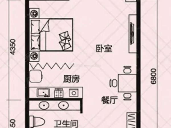景德镇昌江豪德观溪郡小区揽枫郡昌江府旁 揽枫郡 一室一厅一厨一卫