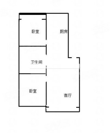 凤凰世家2室1厅1卫85.39㎡南北31.5万