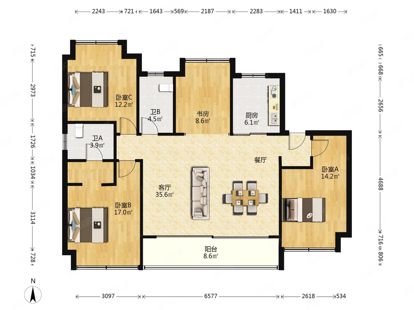 14平米-苏州安居客