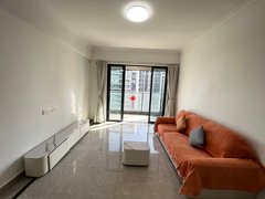 广州黄埔文冲35OO可租！小区近地铁免物业F悦辉花园80平大两房漂亮家私出租房源真实图片