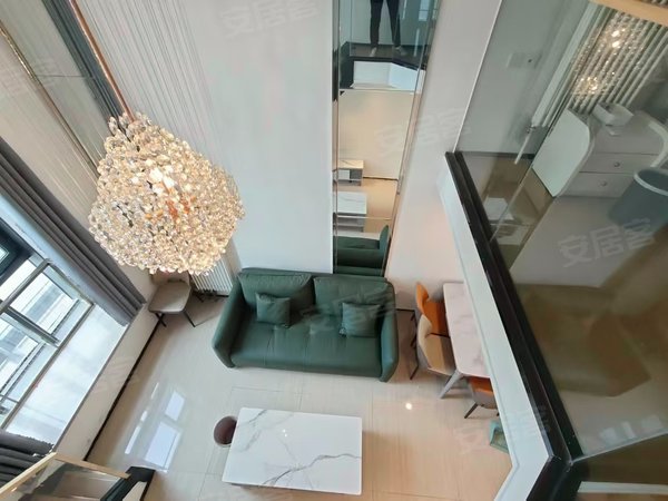 loft复式公寓,楼下地铁口,恒大城精装修,配套齐全,出租房源真实图片