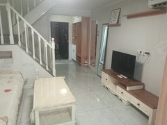 焦作山阳山阳城区摩登街中海丽江挑高复式精装两室家电家具齐全拎包入住出租房源真实图片