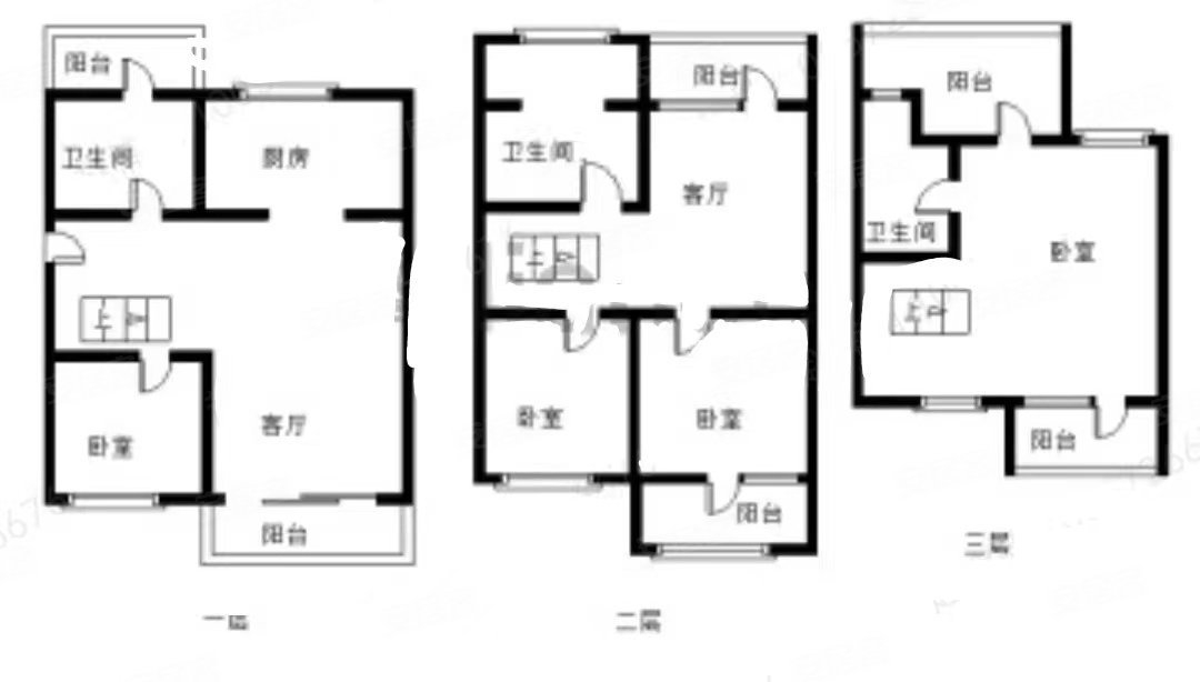 观澜墅4室3厅3卫175㎡南北130万