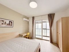 武汉硚口宗关独立阳台！0中介！可免押！秦水名邸 宗关  泛悦南国 循礼门出租房源真实图片