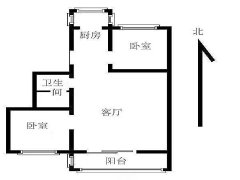 北京顺义顺义城区顺义城区 2室1厅1卫出租房源真实图片