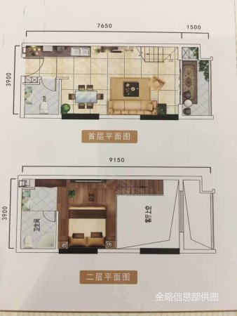 抚仙湖广龙小镇1室2厅2卫43㎡南北18.6万