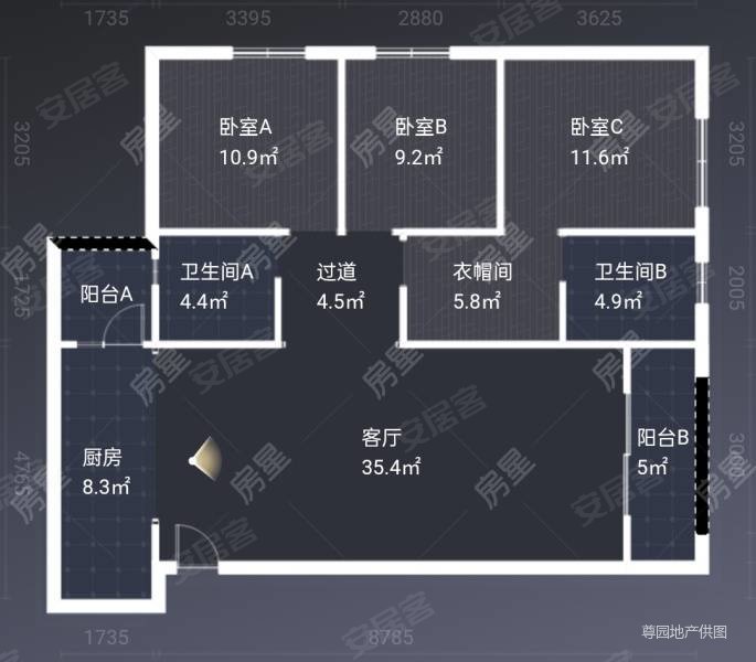 官南大道 地铁口 春城大观 精装三居室 拎包入住,领秀玉坤苑二手房,96