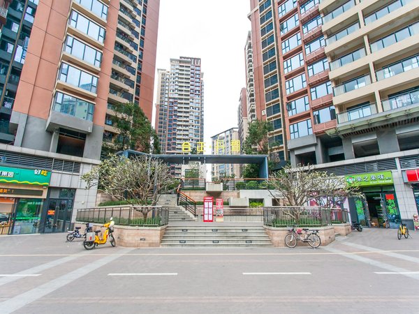 深圳布吉丹竹头合正丹郡新配家私电器精装四房出租!