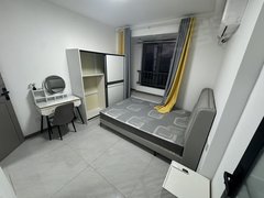 平湖平湖市区市区海越华府1室1厅，可短租，押一付一，近服装城，箱包城！出租房源真实图片