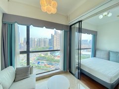 今日新上 新福港 现代风双落地窗 一房一厅 可租半年带阳台