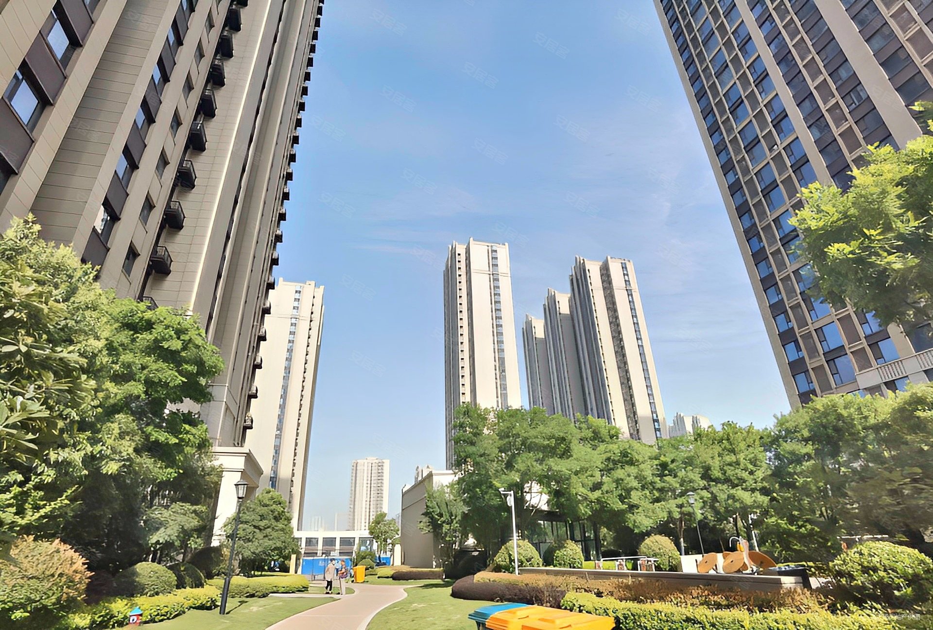 中间好楼层,华瑞紫韵城雅园二手房,115万,3室2厅,1卫,89平米-郑州安居