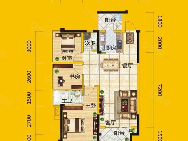 【多图】阳光尚都,良庆周边租房,玉洞小学旁三房配齐领包入住 有钥匙