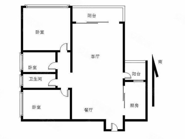 【多图】五洲花城三期,梅华租房,五洲花城三期 3室2厅1卫 电梯房 豪华