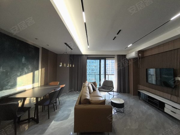 台州椒江锦江百货天韵水岸临近万达天韵水岸高层两室朝南带智能家具