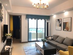 武汉黄陂前川南德国际城 3室2厅1卫  电梯房 精装修97平米出租房源真实图片