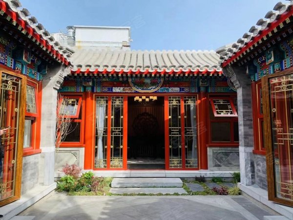 北京东城东四育群胡同小区东四,美术馆,金宝街(中式装修二进四合院)