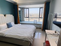 张家港杨舍杨舍中心出租 万达公寓万达广场汇金商务楼公寓 精装修押一付一可短租出租房源真实图片