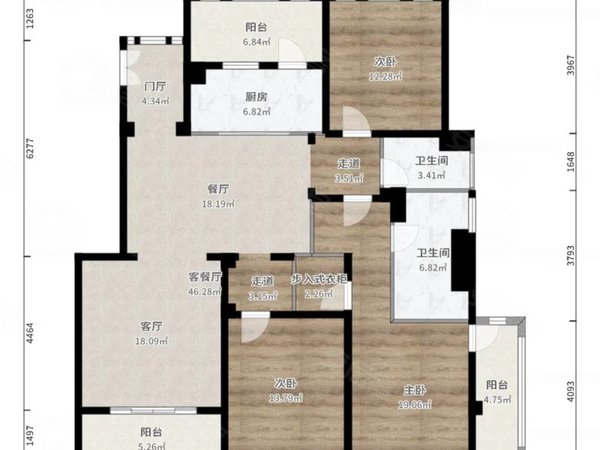 【多图】西郊半岛名苑,华新租房,西郊半岛名苑 4室2厅2卫 145平 精