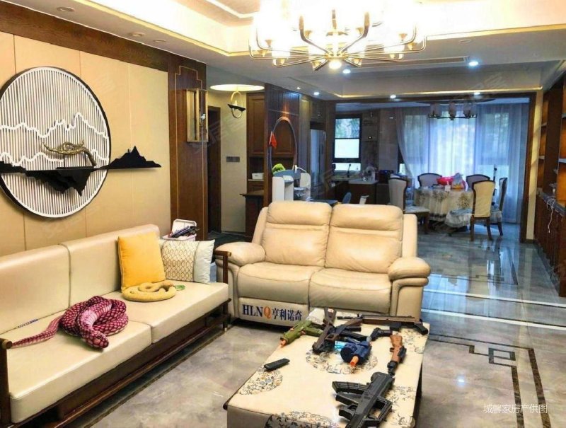 (得房率百分之87)豪装60个 中隆润熙府  超大客餐厅