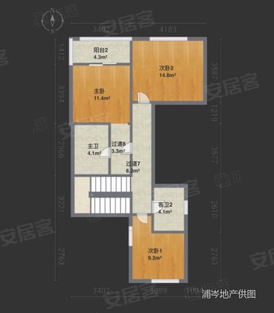 金地艺华年(别墅)6室2厅4卫223㎡南980万