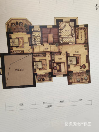 碧水庄园5室3厅3卫334㎡南北530万