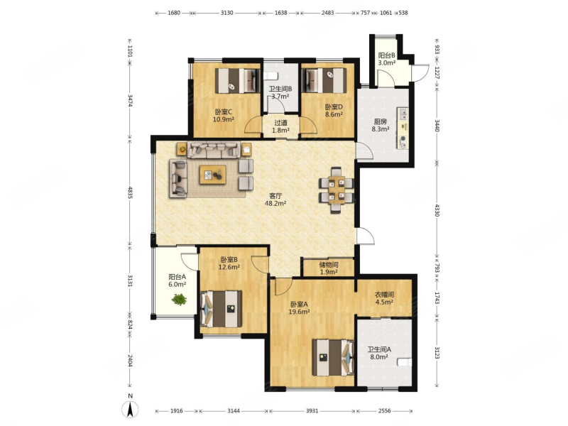 仁恒江湾城二期价格含车位中间楼层 交通方便 业主急售