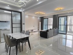 诸暨诸暨市区陶朱街道城市之光三室两厅两卫 出门就到宝龙商场，新小区，长租价格优惠出租房源真实图片