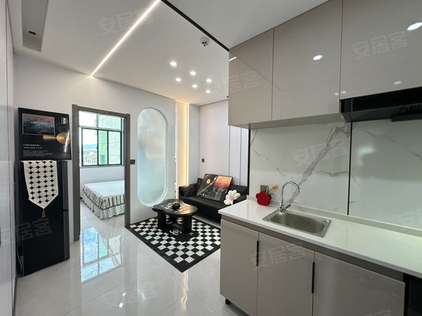 金华东阳东阳市中心人民路小区人民路星乐会 振兴路夜市附近温馨奶油风 南北通透 电梯房出租房源真实图片