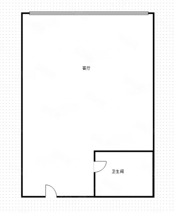 刚察胡同小区1室1厅1卫10㎡南210万