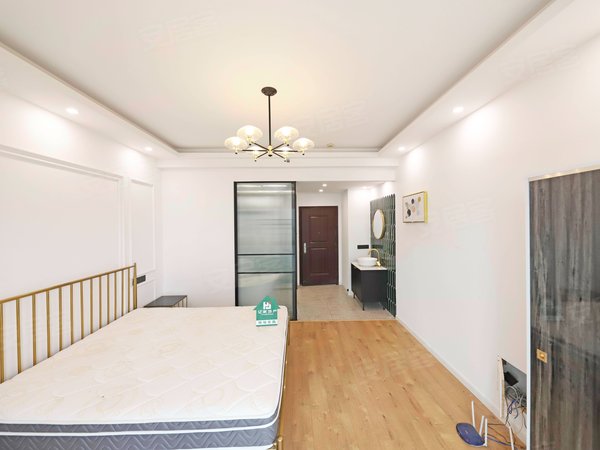 万达公寓(惠山) 1室1厅1卫 电梯房 精装修40平米,惠山租房-无锡58安居