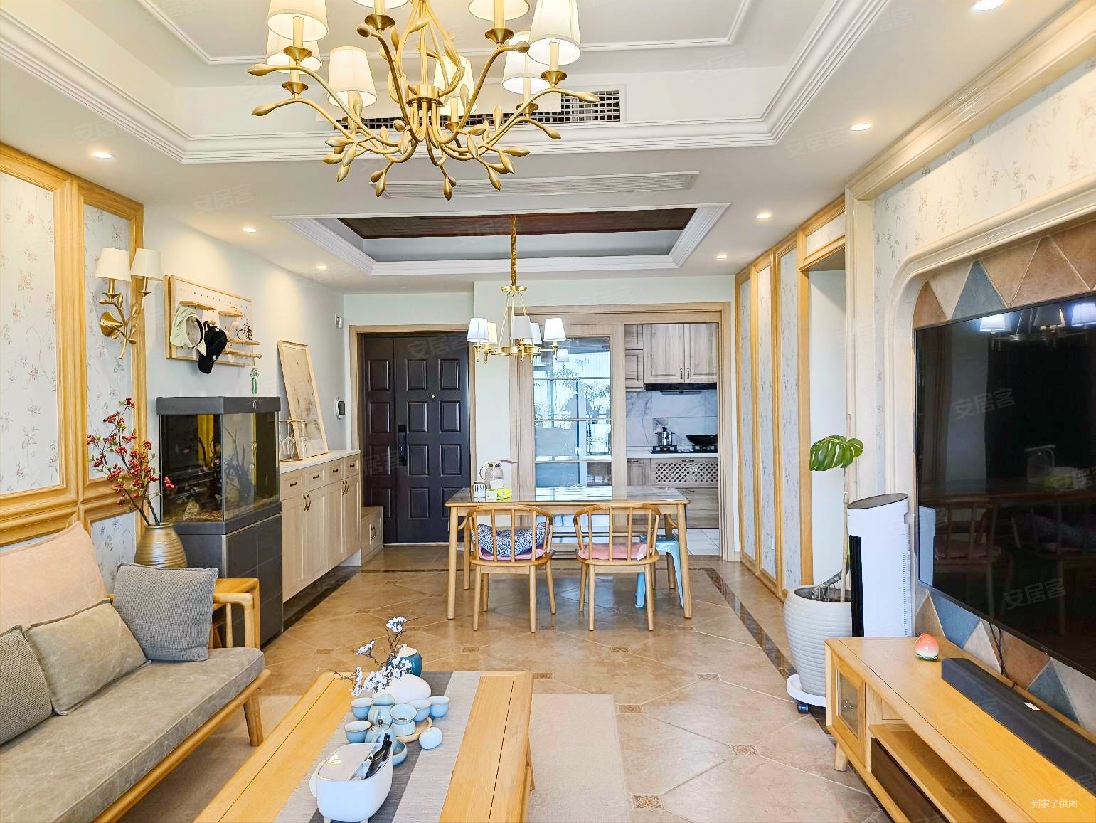 原木风精装修 尊享洋房园林式小区 户型正气