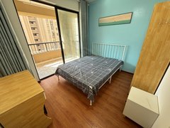 合肥肥西肥西县城短租可月付 主卧阳台 地铁三号线 安医南区 华地翡翠蓝湾畅园出租房源真实图片