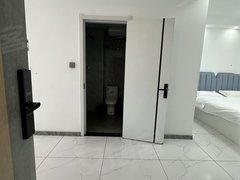 哈尔滨南岗哈西汇智中心一室一厅近地铁哈西万达楼下停车场空调房密码锁拎包入住出租房源真实图片