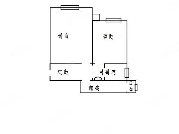 天津西青大寺亲和康园亲和康园 1室1厅1卫 采光好 电梯房有钥匙随时