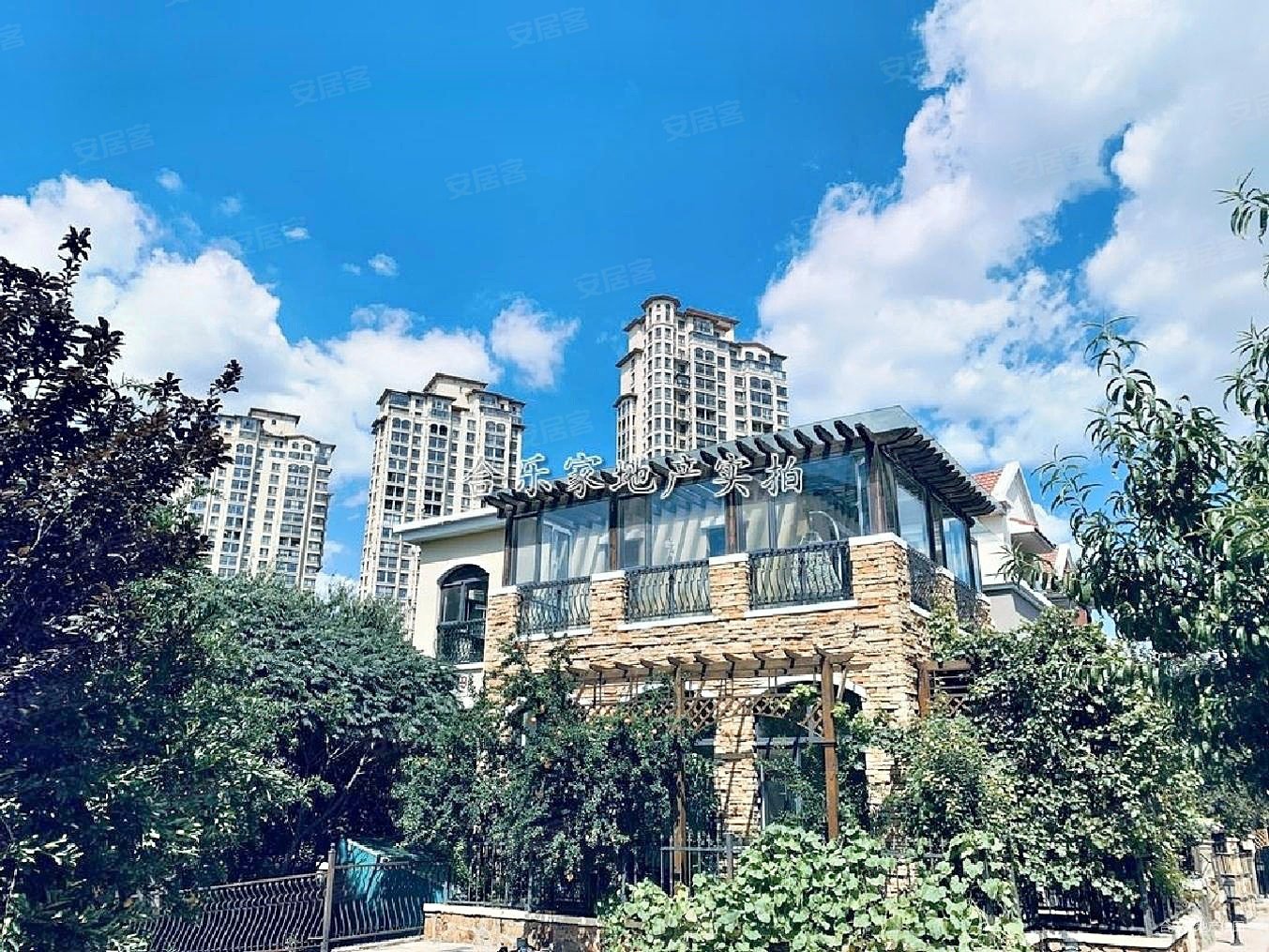 露台可瞰湖河西区梅江江胜天鹅湖天湖园联排别墅带花园带车库