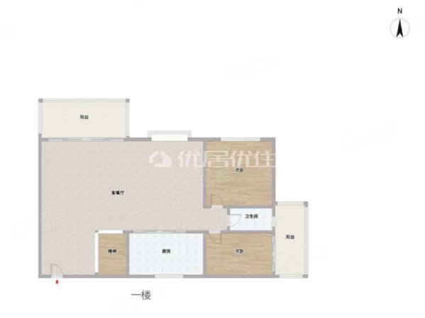 紫金阁4室2厅2卫128㎡南北95万