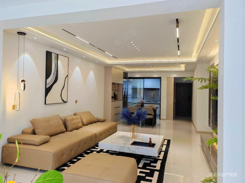 沃尔玛旁,全新精装套三双卫,现代风,房子漂亮直接拎包入住,锦绣尚城