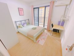 武汉洪山街道口文治街地铁站~马房山直达街道口~简装阳台间~实图实价~无中介出租房源真实图片