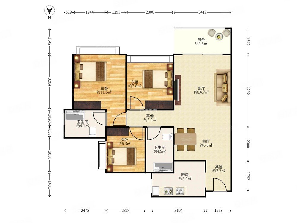 朗泓龙园大观二期
