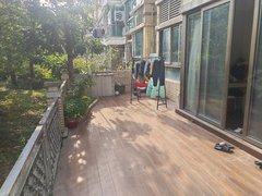 上海普陀长征急租金沙雅苑二期豪华修3房，带个50平方大院子，首租随时看房出租房源真实图片