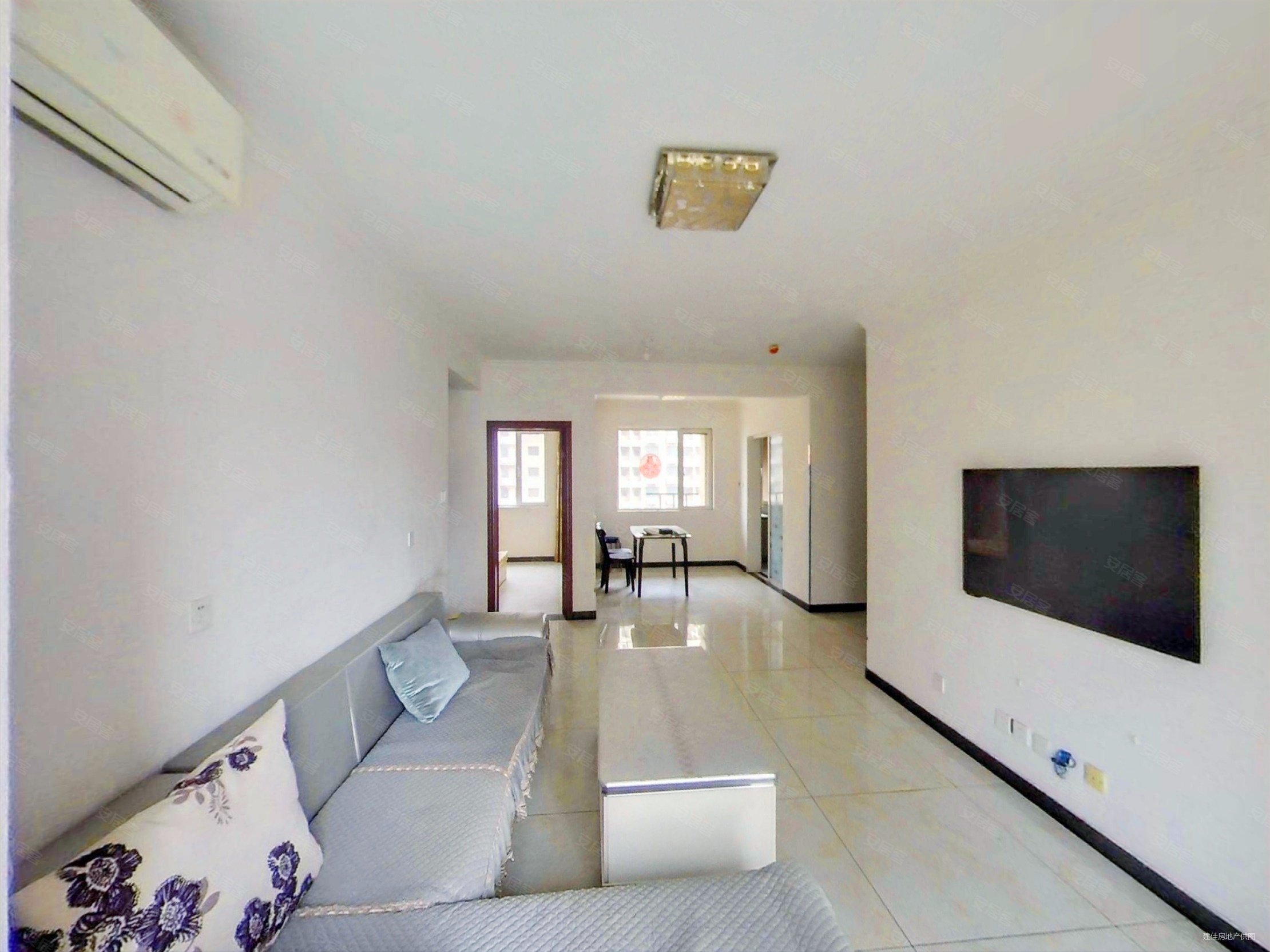 天洲视界城精装两室 户型可以改小三室  配合个税  中间楼层