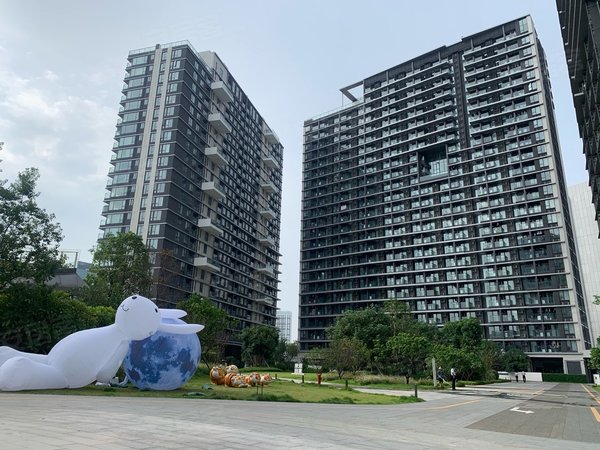 深圳宝安福永会展湾水岸广场个人实拍 会展水岸xi缺房源家私全齐拎包